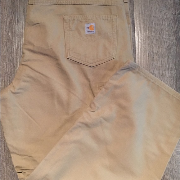 Carhartt 48X30 Flame Resistant Canvas Jean New! - Picture 3 of 5